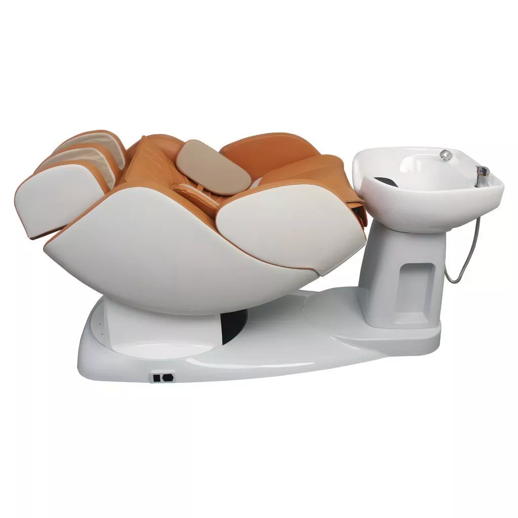 4D massage seat with heated shampoo sink